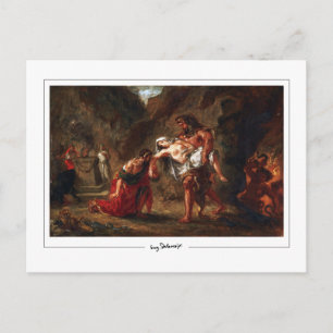 Eugène Delacroix #183 - Tarjeta postal de arte fin