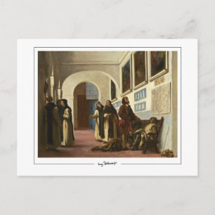 Eugène Delacroix #256 - Tarjeta postal de arte fin
