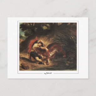 Eugène Delacroix #310 - Tarjeta postal de arte fin