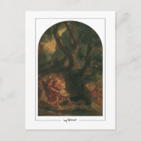 Eugène Delacroix #426 - Tarjeta postal de arte fin
