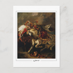 Eugène Delacroix #479 - Tarjeta postal de arte fin