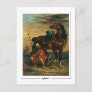 Eugène Delacroix #4 - Tarjeta postal de arte fino
