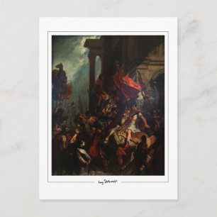 Eugène Delacroix #560 - postal Bella Artes