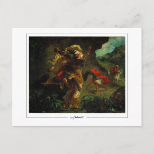 Eugène Delacroix #5 - Tarjeta postal de arte fino