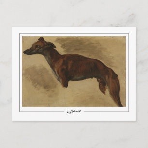 Eugène Delacroix #601 - Tarjeta postal de arte fin