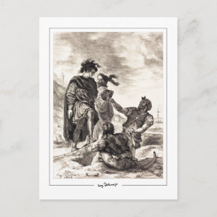 Eugène Delacroix #621 - Tarjeta postal de arte fin