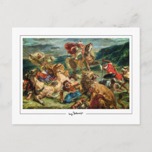 Eugène Delacroix #622 - Tarjeta postal de arte fin