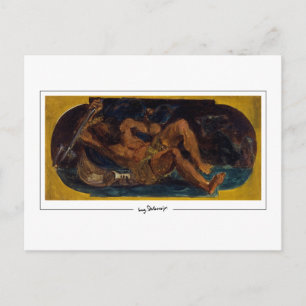 Eugène Delacroix #639 - Tarjeta postal de arte fin