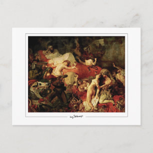 Eugène Delacroix #6 - Tarjeta postal de arte fino
