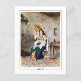 Eugène Delacroix #729 - Tarjeta Postal de Arte