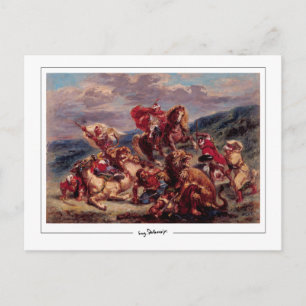 Eugène Delacroix #97 - Tarjeta postal de arte fino