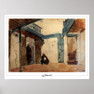 Eugène Delacroix Zedign cartel de arte #339