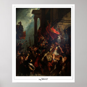 Eugène Delacroix Zedign cartel de arte #560