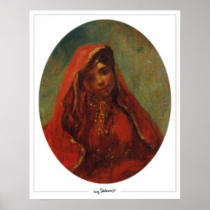Eugène Delacroix Zedign cartel de arte #674