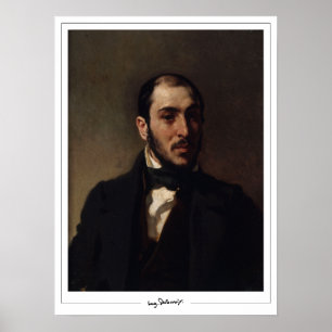 Eugène Delacroix Zedign Poster de Arte #254