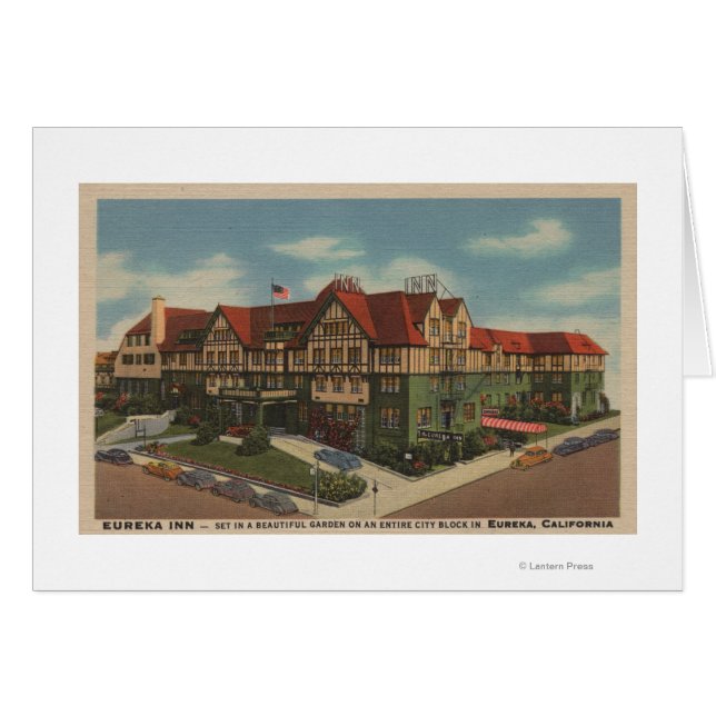 Eureka Inn Hotel View en Eureka, California (Anverso (Horizontal))