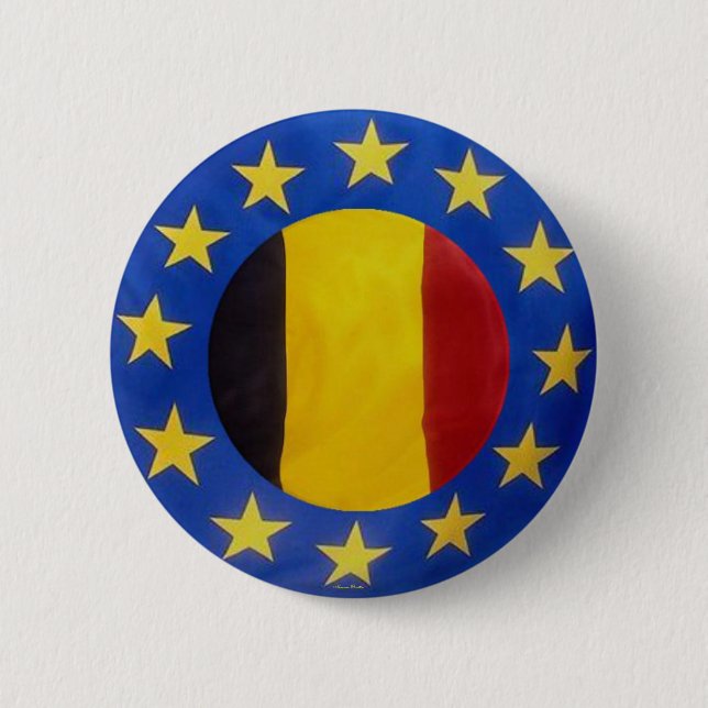 Euro 2008 -Bélgica- Botón (Anverso)