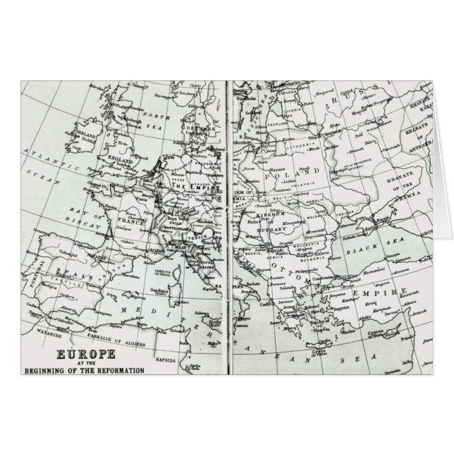 Europa, al inicio de la reforma (Anverso (Horizontal))