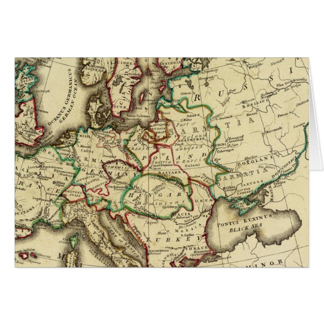 Europa antigua, moderna (Anverso (Horizontal))