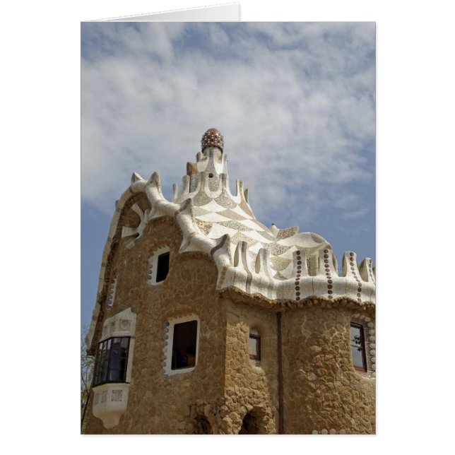 Europa, España, Catalunya, Barcelona. Parque Güell (Frente)