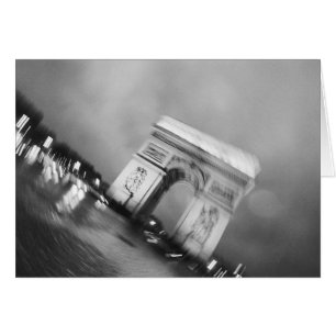 Europa, Francia, París. Arco de Triunfo girando