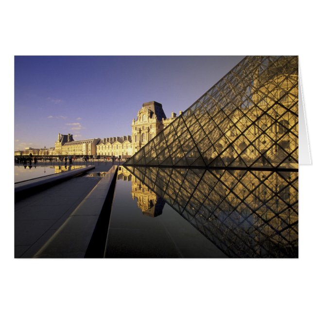 Europa, Francia, París. El Louvre y el vidrio (Anverso (Horizontal))