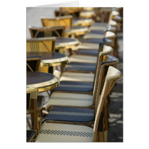 Europa, Francia, París, Estrasburgo: Mesas de café