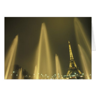 Europa, Francia, París, Torre Eiffel, noche
