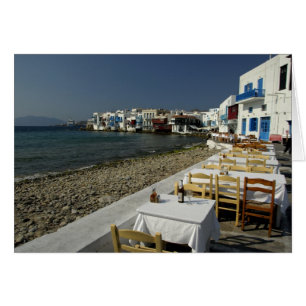Europa, Grecia, Mykonos. Vistas del litoral