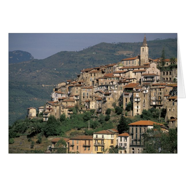 Europa, Italia, Liguria, Apricale. Riviera Di (Anverso (Horizontal))