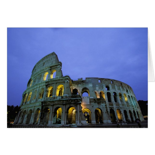 Europa, Italia, Roma. Vistas nocturnas (Anverso (Horizontal))