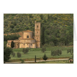 Europa, Italia, Toscana. Abbazia di Sant'Antimo,