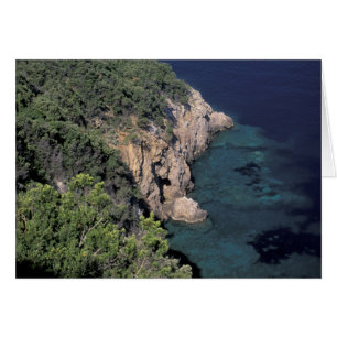 Europa, Italia, Toscana. Costa rocosa; Cala