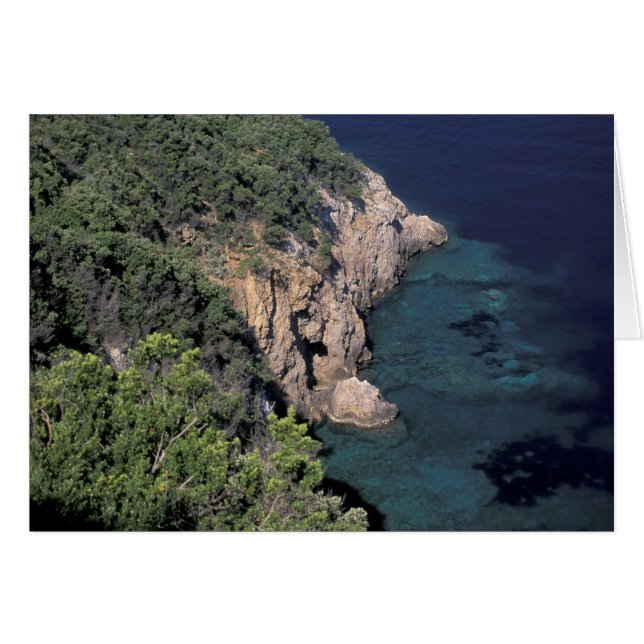 Europa, Italia, Toscana. Costa rocosa; Cala (Anverso (Horizontal))