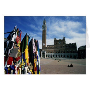 Europa, Italia, Toscana, Siena. Piazza