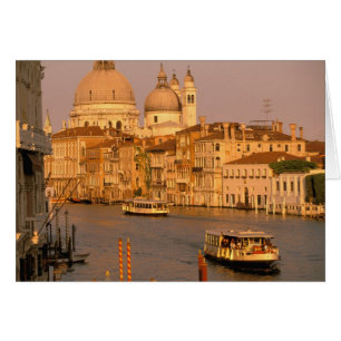 Europa, Italia, Veneto, Venecia. Vista del atardec