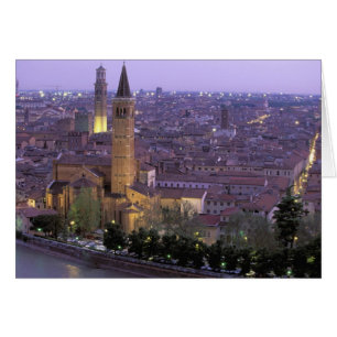 Europa, Italia, Véneto, Verona. Vista desde Castel