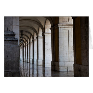 Europa, Portugal, Lisboa. Columnas del Pórtico
