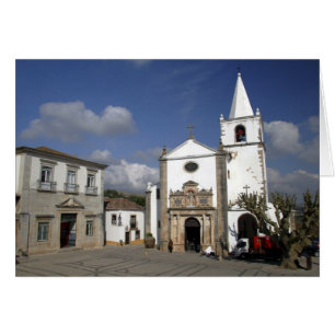 Europa, Portugal, Obidos. Iglesia de Santa María e