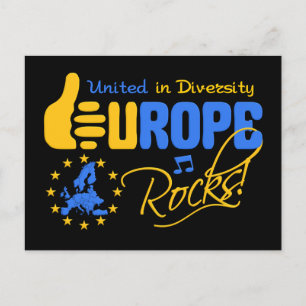 ¡Europa Rocks! postal