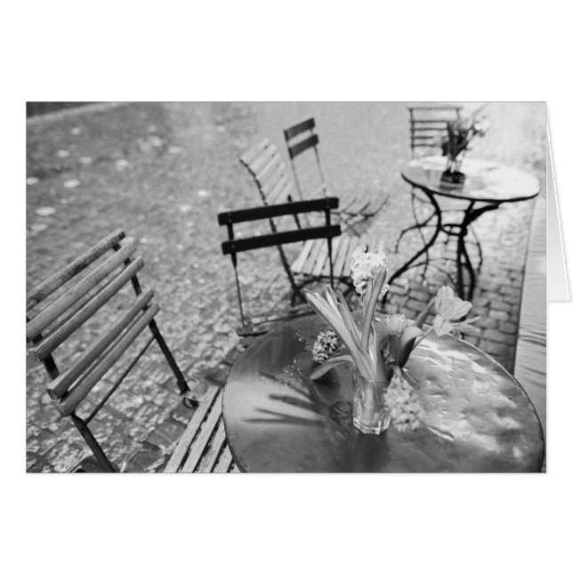 Europa, Suiza, Lucerna. Mesa de café exterior (Anverso (Horizontal))