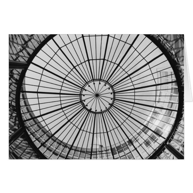 Europa, Suiza, Zúrich. Domo de vidrio de (Anverso (Horizontal))