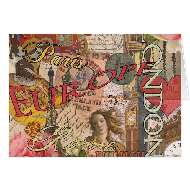 Europa Viaja Viajes Viajes Viajes Europa París Fra (Anverso (Horizontal))