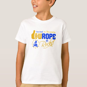 Europe Rocks! camisa - elegir estilo