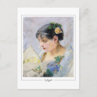 Eva Gonzalès #70 - Tarjeta postal de arte fino