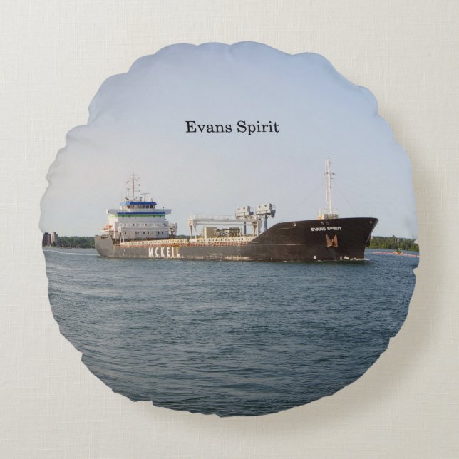 Evans Spirit almohada redonda (Anverso)