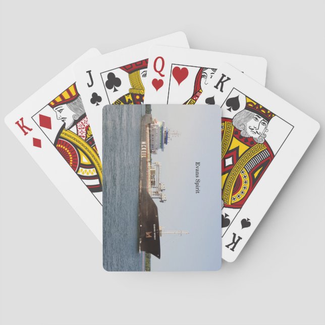 Evans Spirit jugando cartas (Reverso)