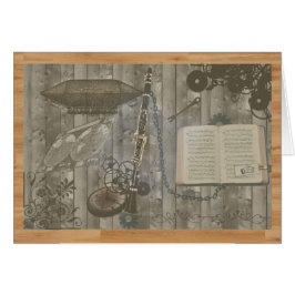 Evasión de Steampunk del Clarinet