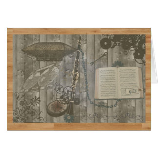 Evasión de Steampunk del Clarinet