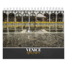 EVE Venecia, Italia después del calendario de temp